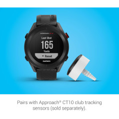 Garmin Approach S12 Golf GPS Watch - 42k+ Preloaded Courses, Black