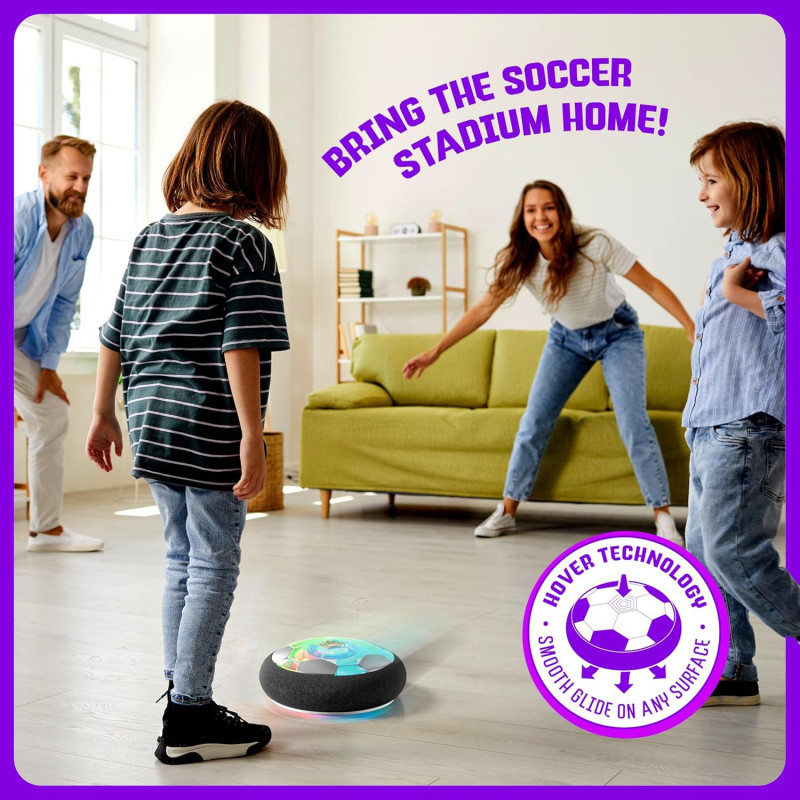 Hover Soccer Ball Enfant - Cadeau Anniversaire Garçon 6-12 Ans