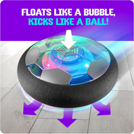 Le ballon de foot qui flotte et s’illumine : Ninja Blast, plaisir sûr à la maison, rechargeable et fun pour tous !