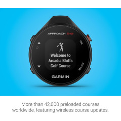Garmin Approach G12 GPS Golf, 42k+ Parcours Préchargés