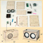 Build your own radio & speaker: DIY STEM kit, solder-free, real sound, hands-on fun, perfect for young makers! Build your own radio & speaker: DIY STEM kit, solder-free, real sound, hands-on fun, perfect for young makers!