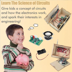 Jeux STEM 8-16 ans : Kits DIY Science & Électronique cadeaux