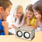 Science en musique : kit radio + haut-parleur DIY, facile, sûr, réel, cadeau idéal pour petits curieux et créatifs Science en musique : kit radio + haut-parleur DIY, facile, sûr, réel, cadeau idéal pour petits curieux et créatifs
