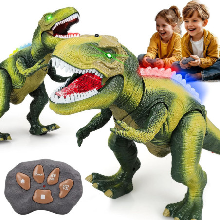 Dinosaure Télécommandé STEAM - Robot Dansant & Son Réaliste
