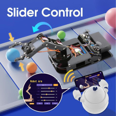 Kit Robot Bras Robotique 4 DOF ESP32 pour Enfants & Adultes