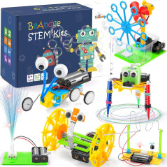 Kit Robotique STEM 6 pièces - Jouets Scientifiques 8-13 ans
