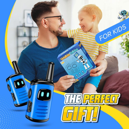 Talkies Walkies Enfants 2 Pack - Cadeau Anniversaire Garçons