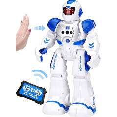 Un jouet high-tech éducatif : robot programmable avec 50 mouvements et autonomie 3h