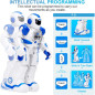 Un jouet high-tech éducatif : robot programmable avec 50 mouvements et autonomie 3h