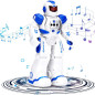 Un jouet high-tech éducatif : robot programmable avec 50 mouvements et autonomie 3h
