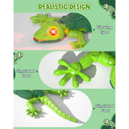 Wall-climbing robot gecko: the ultimate fun toy that sparks kids’ curiosity