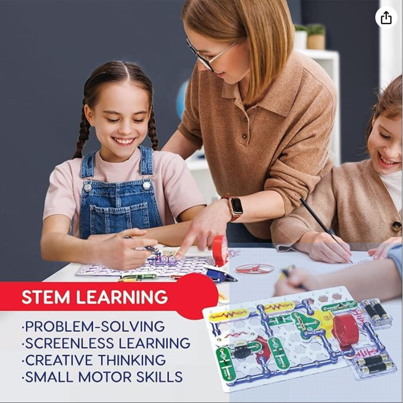 Elenco Snap Circuit Extreme : Kit électronique éducatif ultime