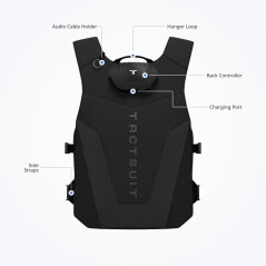 TactSuit Air Onyx : Gilet Haptique Léger VR Bluetooth