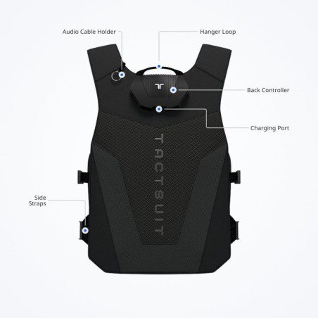 "Total VR immersion: Feel every moment with the TactSuit Air haptic vest