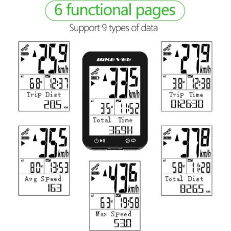 Compteur GPS vélo pro : suivez chaque montée, vitesse et saut avec précision et jusqu’à 28h d’autonomie !