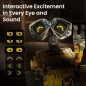 Un cadeau éducatif et fun : robot programmable avec yeux LED, sons et 5 modèles à créer Un cadeau éducatif et fun : robot programmable avec yeux LED, sons et 5 modèles à créer