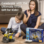 Un cadeau éducatif et fun : robot programmable avec yeux LED, sons et 5 modèles à créer Un cadeau éducatif et fun : robot programmable avec yeux LED, sons et 5 modèles à créer