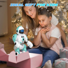 Robot Jouet Enfant Télécommandé Programmable avec Musique