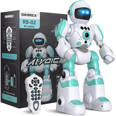 Robot Jouet Enfant Télécommandé Programmable avec Musique