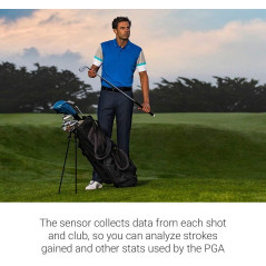Garmin golf sensor: track every shot, every club and improve with precision