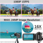 Immortalisez vos moments : caméra HD 1080P 24MP compacte et polyvalente Immortalisez vos moments : caméra HD 1080P 24MP compacte et polyvalente