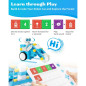 WhalesBot C3 Pro Robot Éducatif 12-en-1, Télécommande & Programmation STEM pour Enfants 4-7 ans WhalesBot C3 Pro Robot Éducatif 12-en-1, Télécommande & Programmation STEM pour Enfants 4-7 ans