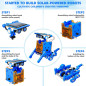 Kit robot solaire 13-en-1 : construisez, apprenez et amusez-vous avec l’énergie du soleil Kit robot solaire 13-en-1 : construisez, apprenez et amusez-vous avec l’énergie du soleil