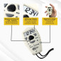 Scorez sans vous tromper ! Compteur tactile à boutons différenciés, léger et ultra pratique Scorez sans vous tromper ! Compteur tactile à boutons différenciés, léger et ultra pratique