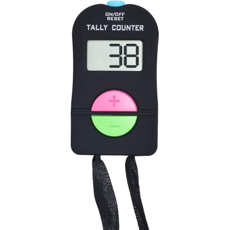 VANVENE Electronic Hand Clicker Counter – Easy Tally, Add/Subtract for Sports, Supermarkets & More