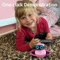 GILOBABY Robot Télécommandé pour Enfants avec Yeux LED, Mouvements Dansants, Rose, 3+ Ans GILOBABY Robot Télécommandé pour Enfants avec Yeux LED, Mouvements Dansants, Rose, 3+ Ans
