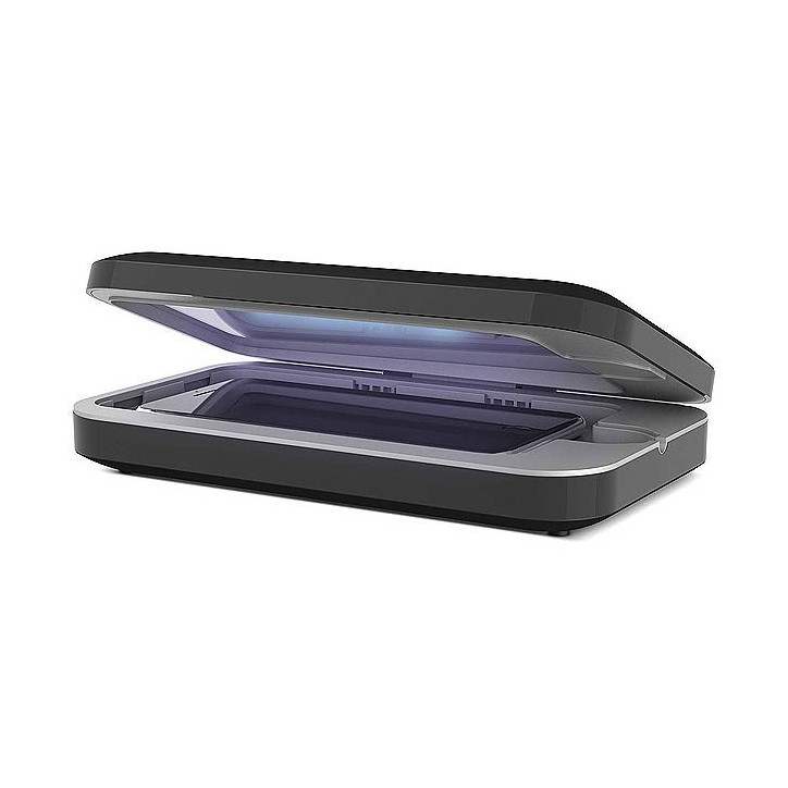 PhoneSoap 3: Stérilisation UV & Charge Rapide pour Smartphone - Éliminez 99.9% des Bactéries!