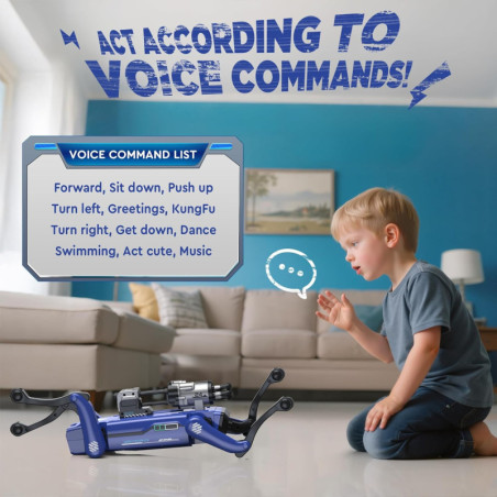 Chien Robot Intelligent - Jouet STEM Interactif avec Télécommande