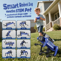 Smart Robot Dog Toy – Interactive STEM Play, Voice & Remote Control