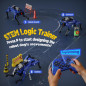 Robot Chien Intelligent - Jouet STEM Interactif avec Voix, Télécommande, 30+ Actions, Programmable, Durable Robot Chien Intelligent - Jouet STEM Interactif avec Voix, Télécommande, 30+ Actions, Programmable, Durable