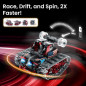 Sillbird 4-in-1 Robot Building Kit with Remote Control, 631 Pieces STEM Coding Car Toy for Kids 8-12