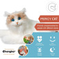 Chongker Interactive Ragdoll Cat Plush Toy with Voice Response, Realistic Heartbeat & Purring, Handmade Weighted Stuffed Ani
