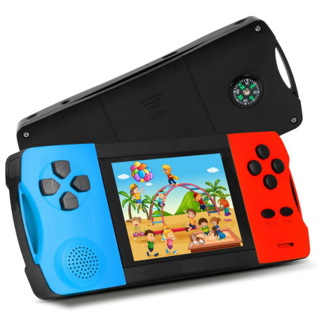 Console portable enfant 100+ jeux rétro, écran 3.2, rechargeable
