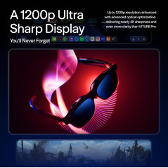 VITURE Luma Pro XR : écran 152, 1200p, 1000 Nits, 52° FOV