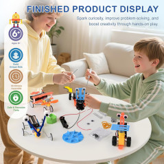 Kits STEM Enfants 6-12 ans : Jouets Science & Robot DIY