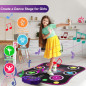 Flooyes Tapis de Danse Électronique Bluetooth Lumières 6 Boutons 5 Modes Jeux Cadeau Enfants 3-12 ans Flooyes Tapis de Danse Électronique Bluetooth Lumières 6 Boutons 5 Modes Jeux Cadeau Enfants 3-12 ans