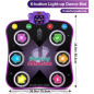 Flooyes Tapis de Danse Électronique Bluetooth Lumières 6 Boutons 5 Modes Jeux Cadeau Enfants 3-12 ans Flooyes Tapis de Danse Électronique Bluetooth Lumières 6 Boutons 5 Modes Jeux Cadeau Enfants 3-12 ans