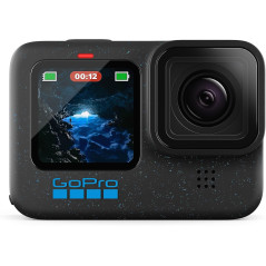 GoPro HERO12 Black: Waterproof 5.3K60 Ultra HD Action Camera