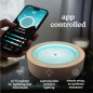 Homedics 11” Drift Sandscape Zen Garden with Smart LED, Wi-Fi, Meditation & Decorative Accessory (Nude) Homedics 11” Drift Sandscape Zen Garden with Smart LED, Wi-Fi, Meditation & Decorative Accessory (Nude)
