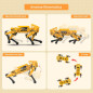 MechDog Robot Dog Kit with ESP32 AI Camera, Self-Balancing, Target Recognition, Open Source, for Arduino/Python MechDog Robot Dog Kit with ESP32 AI Camera, Self-Balancing, Target Recognition, Open Source, for Arduino/Python