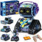 Sillbird Kit Robot 5 en 1 avec Télécommande, 433 Pièces STEM, Jouet Créatif Codage pour Enfants 8-12 ans Sillbird Kit Robot 5 en 1 avec Télécommande, 433 Pièces STEM, Jouet Créatif Codage pour Enfants 8-12 ans