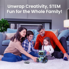 Kit Robot Sillbird 5-en-1 avec Télécommande - Cadeau STEM 8-12 ans