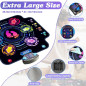 Tapis de danse KIZJORYA amélioré pour enfants, Bluetooth, 5 vitesses, 9 niveaux, jeu musical lumineux Tapis de danse KIZJORYA amélioré pour enfants, Bluetooth, 5 vitesses, 9 niveaux, jeu musical lumineux