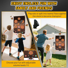 Jeu de Lancer de Hache Électronique - Cadeau Enfants 3-10 ans