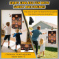 Jeu de Cible de Lancer de Hache Électronique pour Enfants 3-10+ Ans, Intérieur/Extérieur, Fête & Sport Jeu de Cible de Lancer de Hache Électronique pour Enfants 3-10+ Ans, Intérieur/Extérieur, Fête & Sport