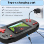 Console de jeux portable enfant, 300 jeux intégrés dont 137 classiques 16-bit, écran 3 pouces Console de jeux portable enfant, 300 jeux intégrés dont 137 classiques 16-bit, écran 3 pouces